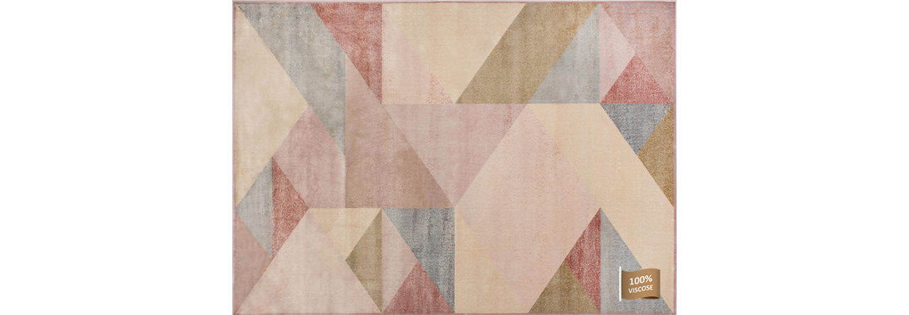 COLORISTICA BAUHAUS Col.474640 Бельгийский ковер Оранжевый  - Вид №2