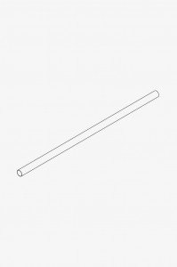 104236 Запасные части Комплект штанги для полотенцесушителя 24 дюйма Waterworks