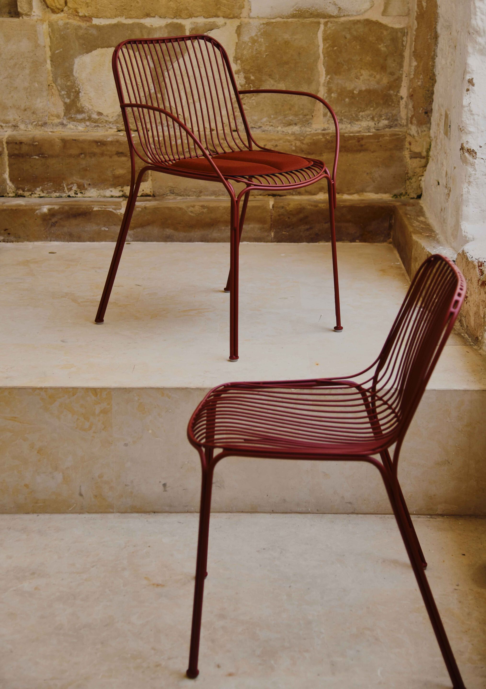 Стул для сада из оцинкованной стали с подлокотниками Kartell Hiray ARCH-00064814 - Вид №16