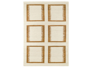 Ковер ручной работы из мешковины