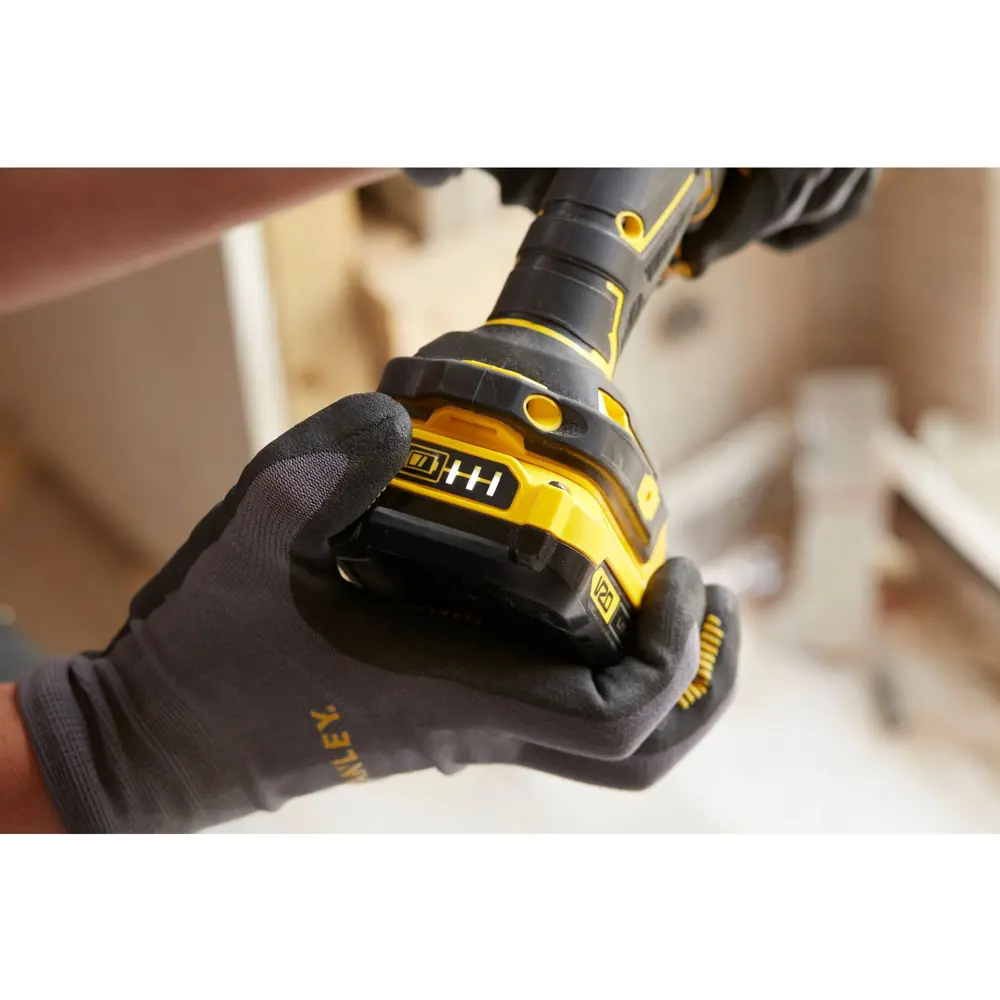 Дрель-шуруповерт аккумуляторная Stanley SCD700C2K, 18 В Li-ion 2x1.5 Ач STANLEY FATMAX STLM-2029836 - Вид №13