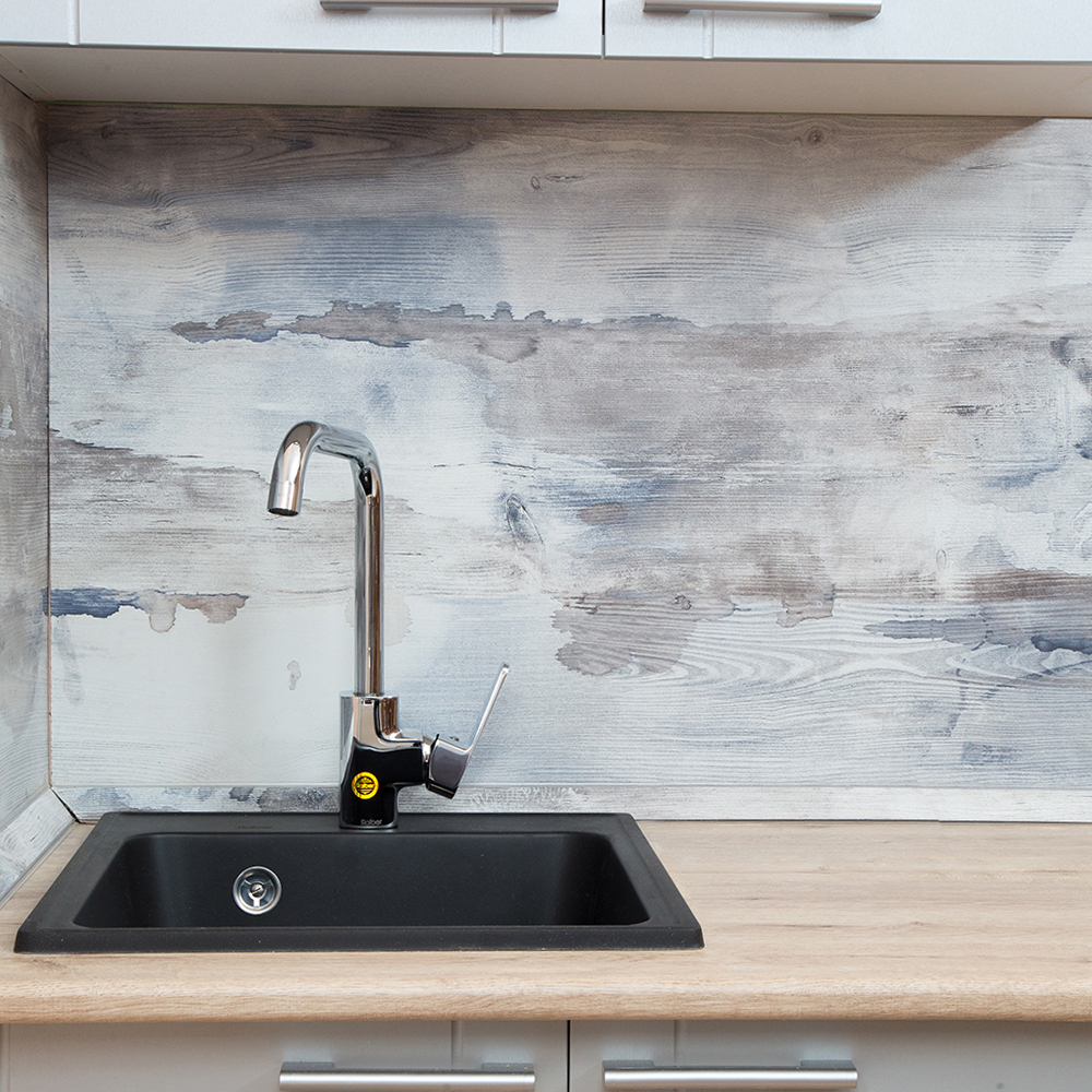 RQ21 антрацит Мойка для кухни RQ21 прямоугольная, цвет антрацит Raiber  - Вид №5