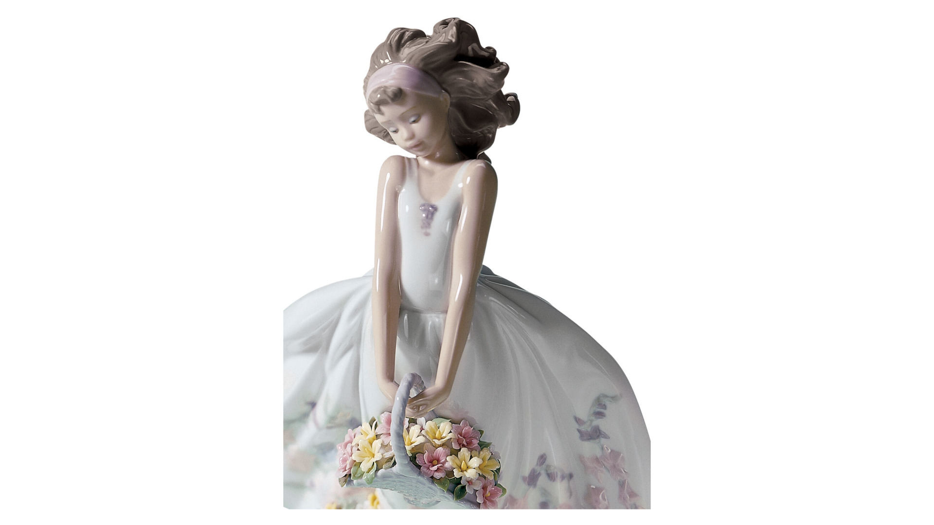 10668991 LLADRO Фигурка Lladro "Полевые цветы" 21x26см Фарфор Lladró  - Вид №2