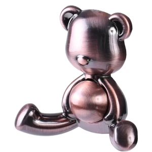 Крючок Larvij Медведь цинковый цвет медь