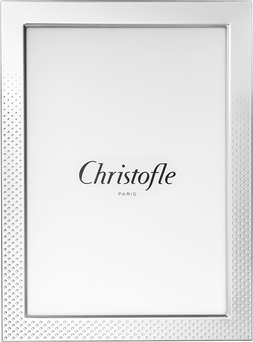 10611348 Christofle Рамка для фото 10х15см "Коллекционный клуб" (посеребрение) Посеребрение 