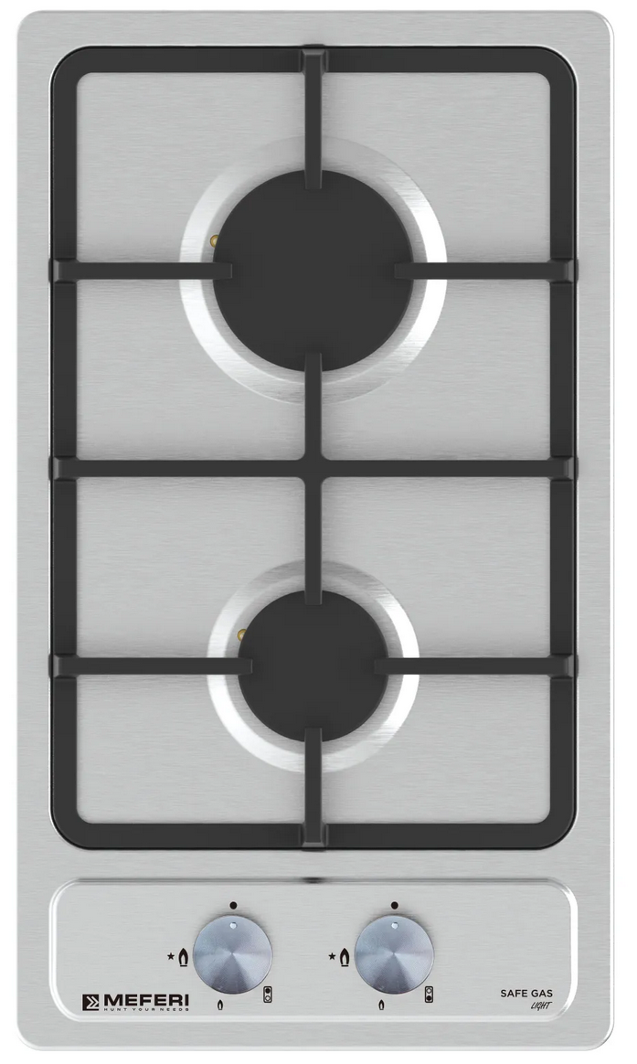 9168779 Газовая варочная поверхность Meferi MGH302IX LIGHT STDN-0029971