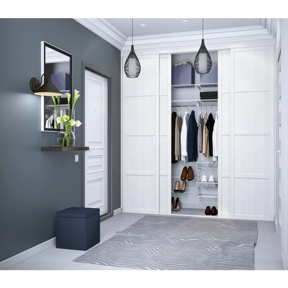 16362428 Зеркало для ванной Omega Glass NNB16 60x90 см прямоугольное цвет черный STLM-0993064 Бытовое зеркало - Вид №6