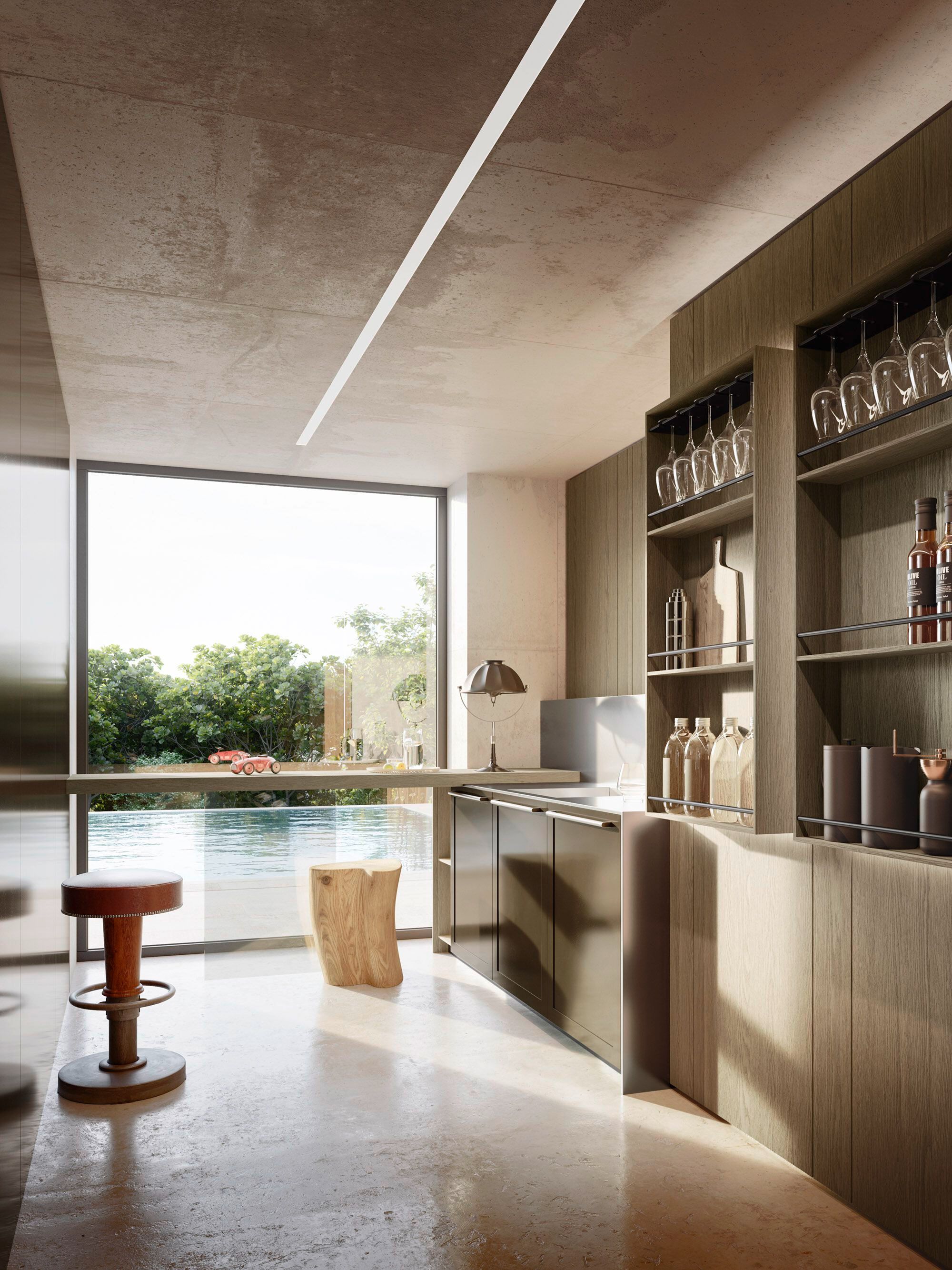 Встроенная кухня с островом Arrital Ak_Project ARCH-00104879 - Вид №9