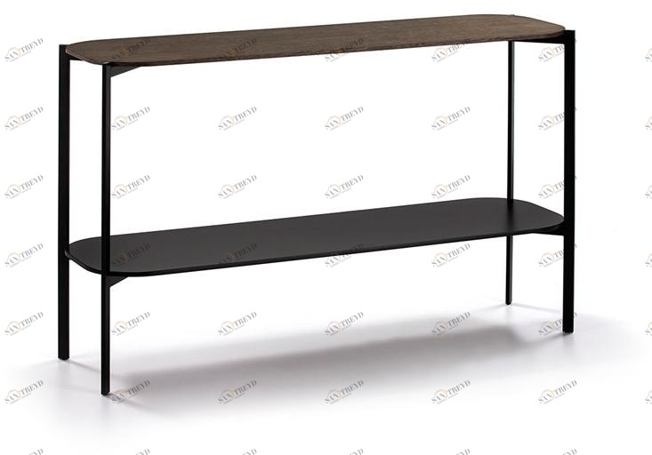 Kendo Mobiliario Прямоугольная деревянная консоль с полками Exo sun-id-1382923