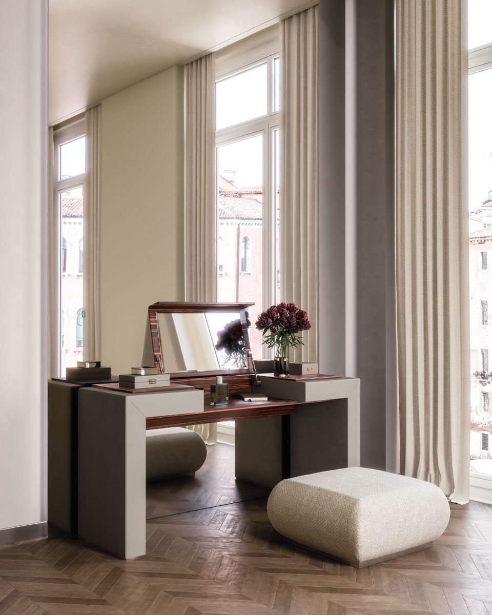 Деревянная прямоугольная консоль с ящиками Capital Collection KANDY ARCH-00053713 - Вид №2