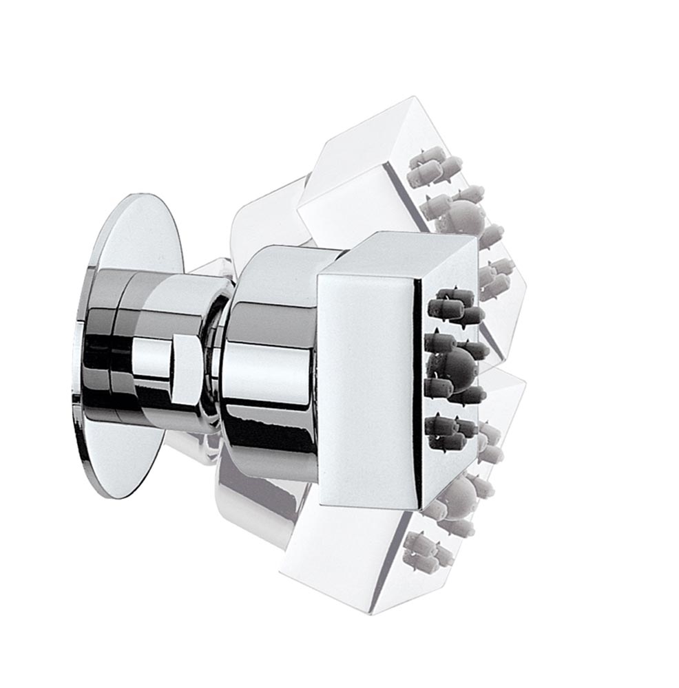 I00135 Потолочный & настенный душ Cubic-Gom 34 x 34 mm BOSSINI  - Вид №2