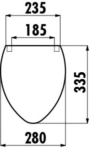 CK310-11CB00E-FF00
+KC0802.01.1000E COCUK ДЕКОР Унитаз детский+Крышка Creavit  - Вид №3