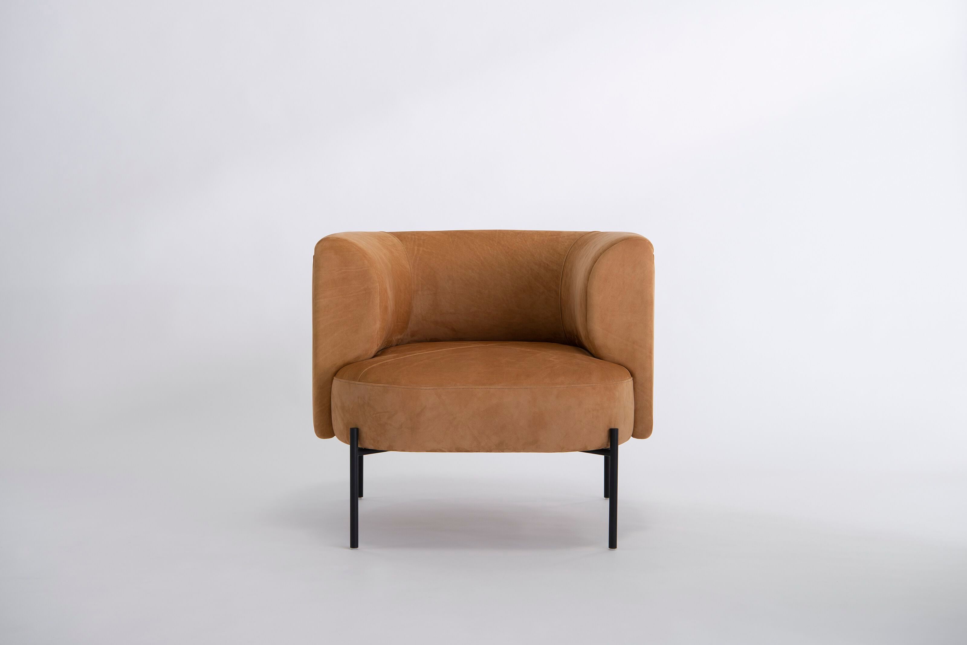 Тканевое кресло с металлическим основанием и подлокотниками Phase Design Capper ARCH-00090705 - Вид №1