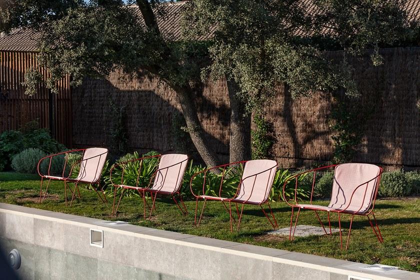 iSimar Садовое кресло из стали с подлокотниками Olivo 8083 - Вид №12