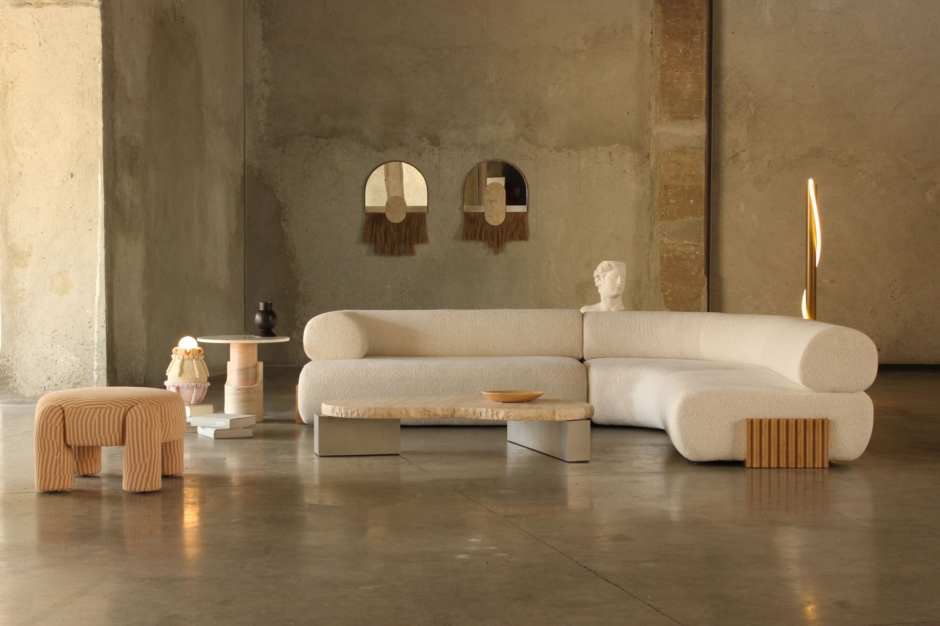 Бархатный пуф DOOQ Marlon ARCH-00082372 - Вид №3