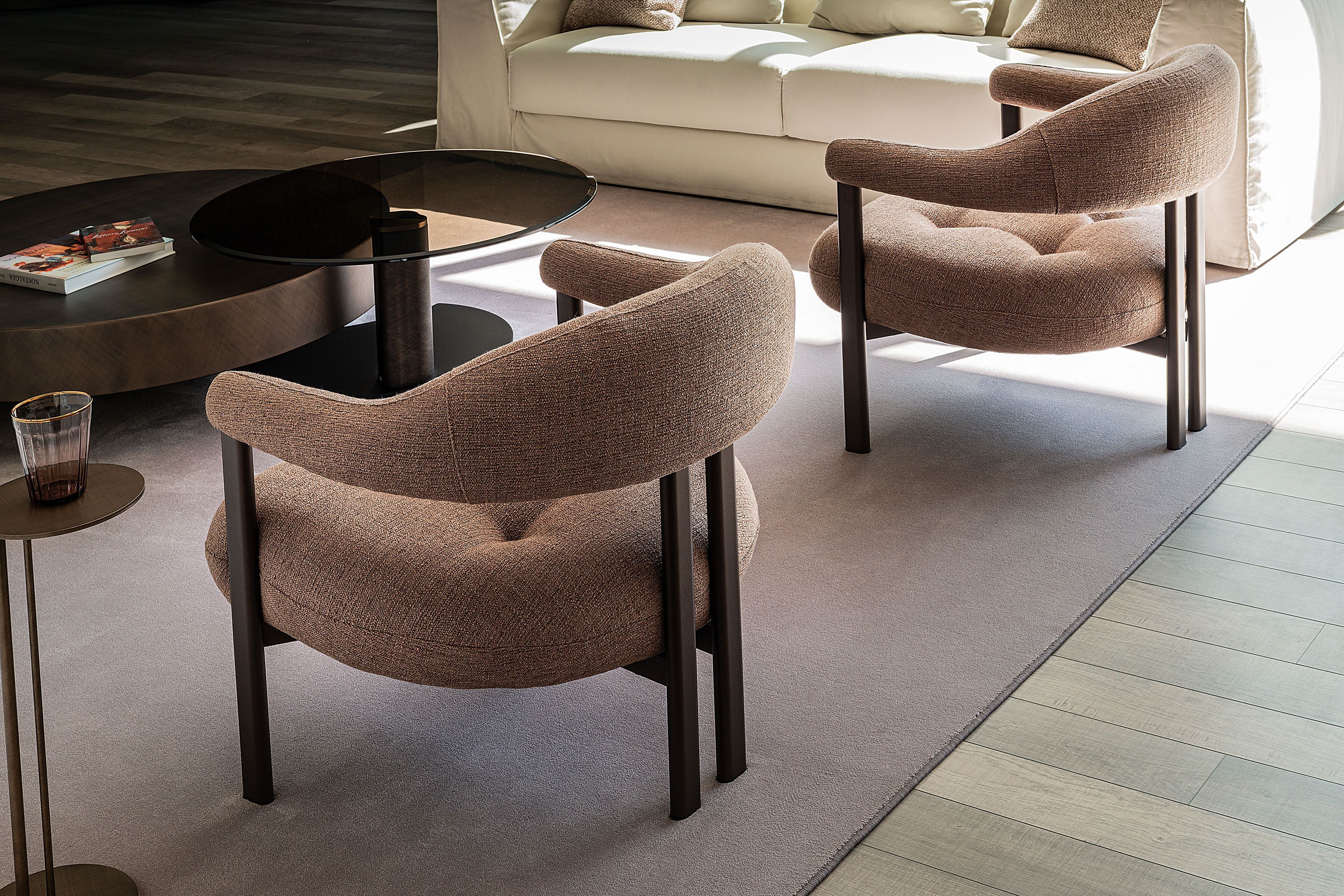 Кожаное кресло с подлокотниками Cattelan italia Грета ARCH-00045670 - Вид №4