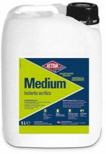ATTIVA Синтетический утеплитель на водной основе для интерьеров Isolante