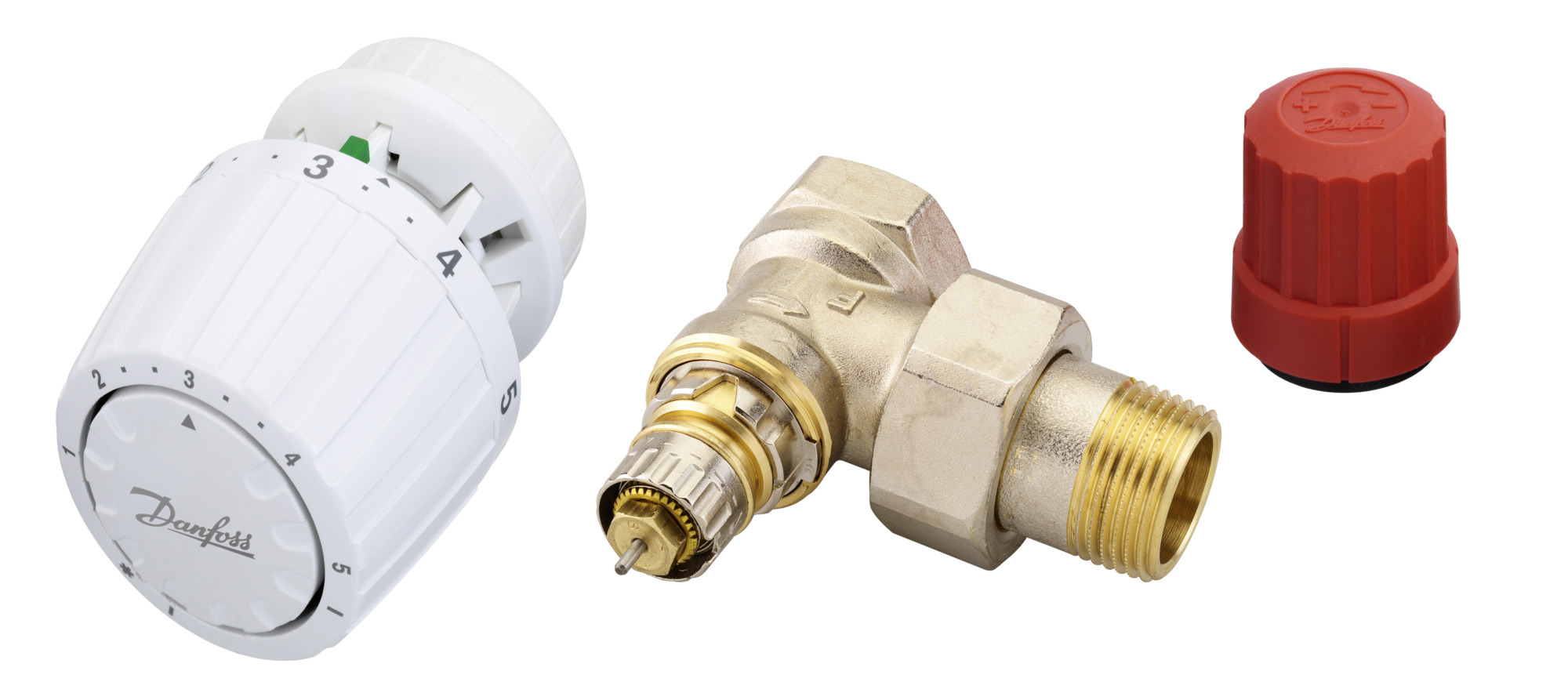 Danfoss Комплект RTR-N/RTR 7090 для двухтрубной системы отопления RTR-N 15 пр. и RTR7090 комплект 013G2174  - Вид №2