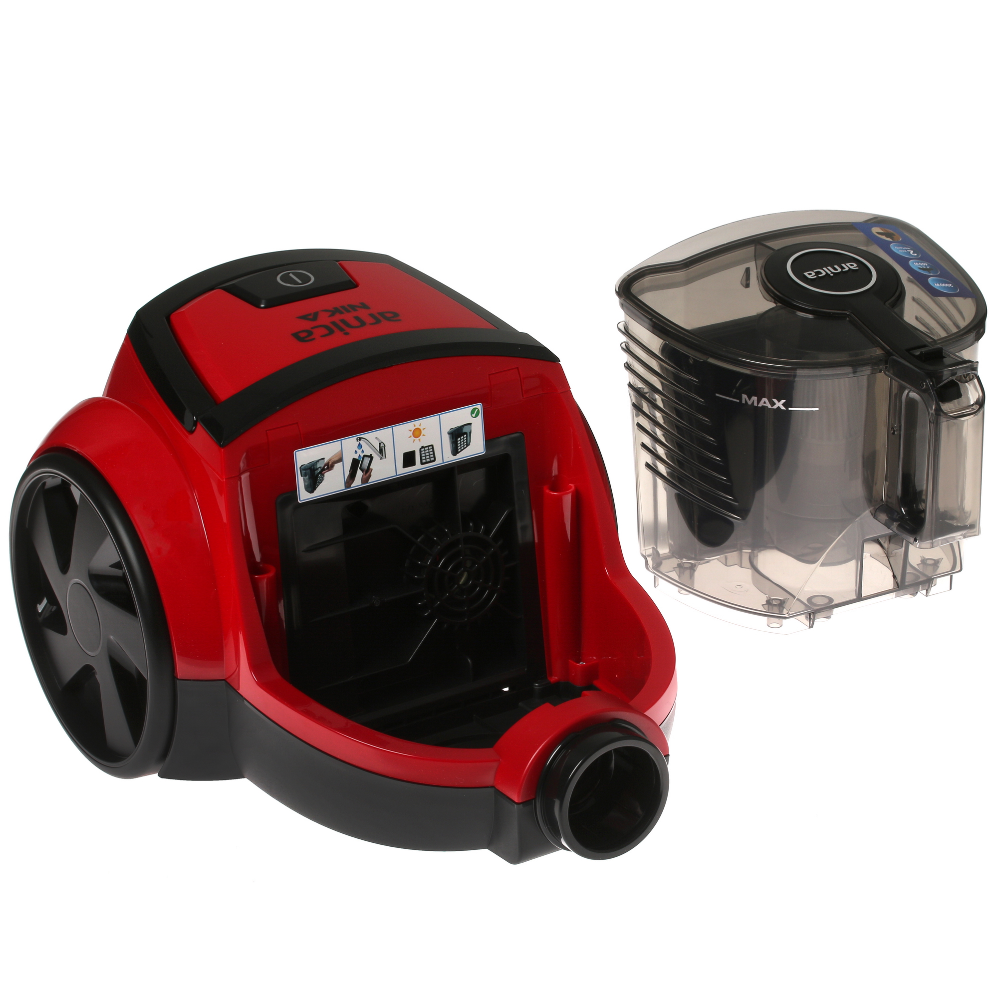 9945669 Пылесос Arnica Nika красный STDN-0118755 - Вид №7