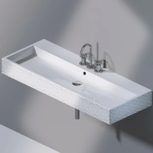 L279T1R3V4.400 Подвесная раковина настенная прямоугольная A. e T. Italia Tank белая