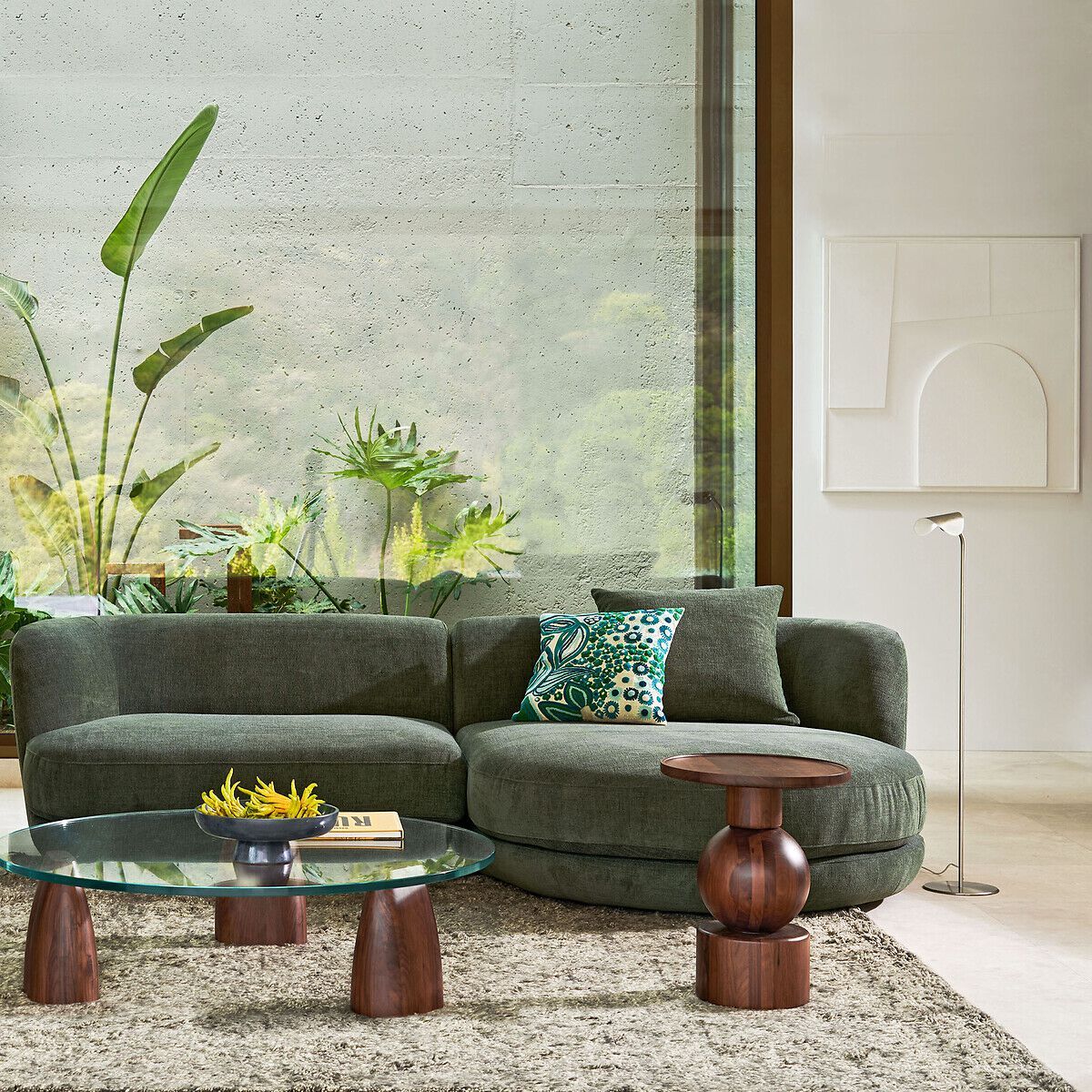 Регулируемая металлическая напольная лампа AMPM Funambule ARCH-00112442 - Вид №2