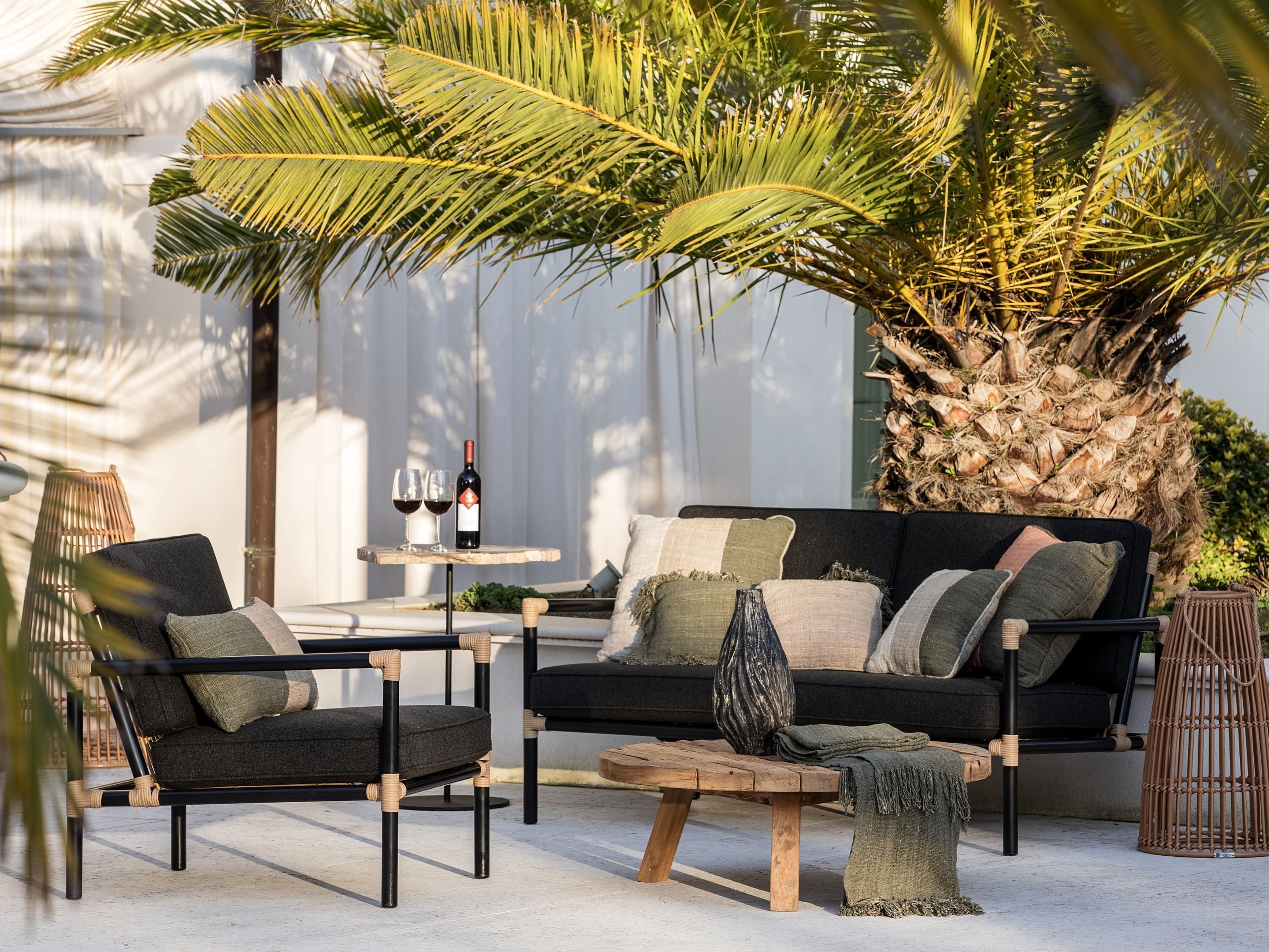 2-местный тканевый садовый диван cbdesign Nusa ARCH-00149970 - Вид №13