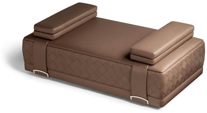 Poltrona Frau Прямоугольный кожаный пуф La collezione - mobili e complementi sun-id-1508766 - Вид №2