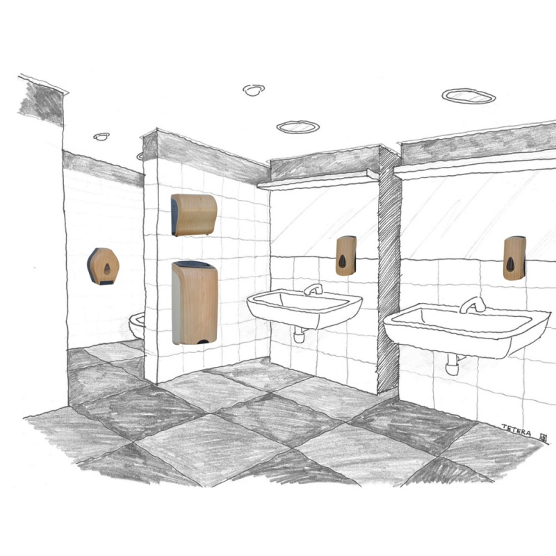 GUH725 LCD UNIQUE SCANDINAVIAN LINE электронный освежитель воздуха Merida  - Вид №2
