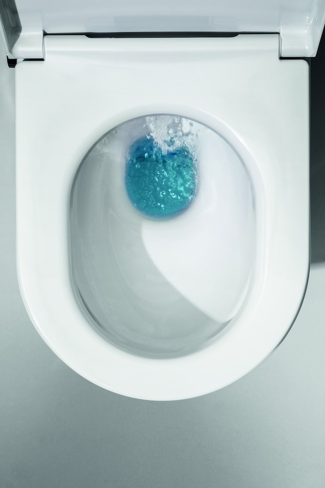 H8206017570001 Подвесной унитаз-биде, безободковый rimless, включает в комплект съемное сиденье с крышкой с механизмом "мягкое закрывание" LAUFEN PRO - Вид №27