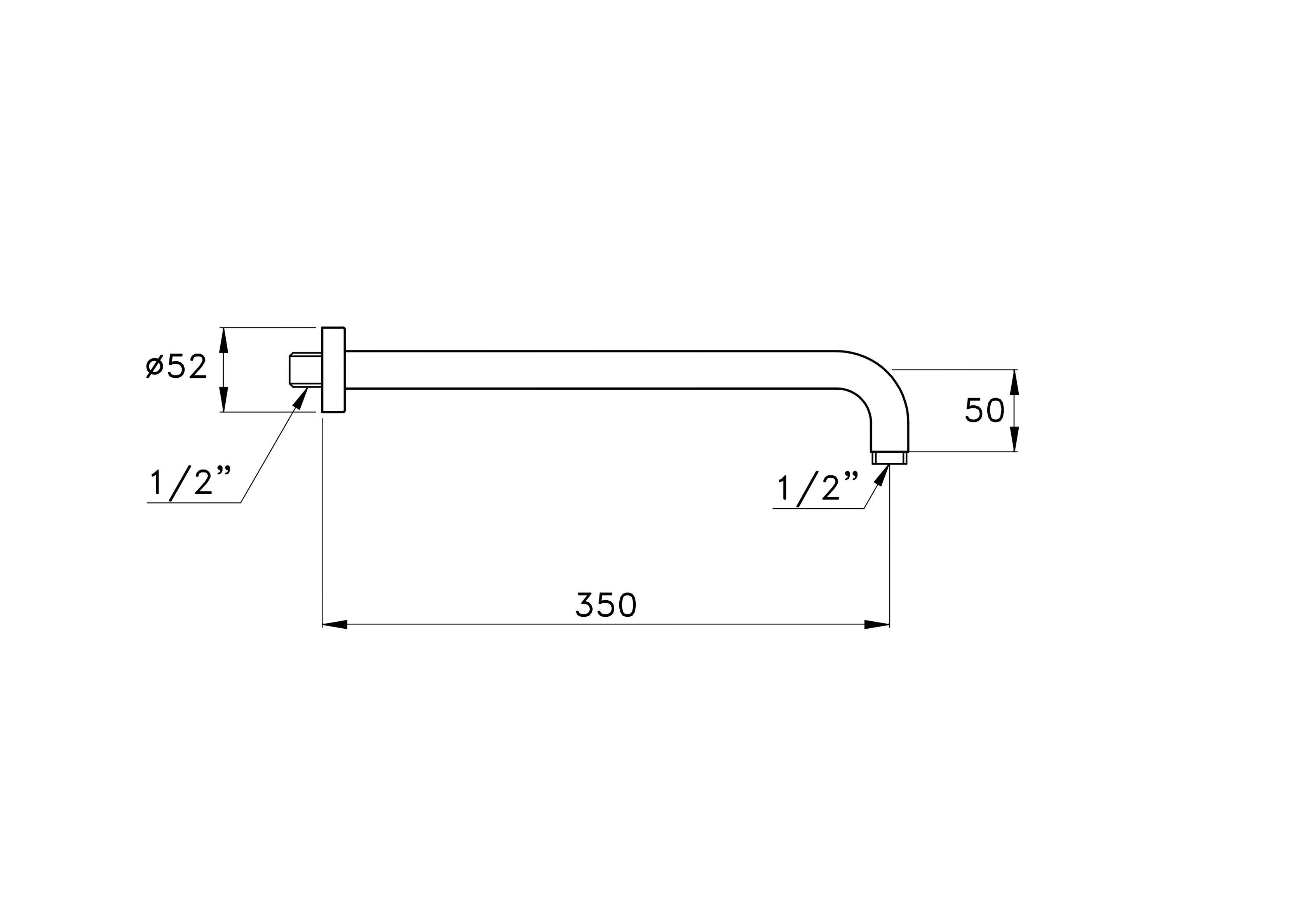 Настенный душ RUBINETTERIE STELLA ARCH-00034227 - Вид №2