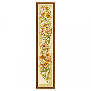 0939 Набор для вышивания Альстромерии 20 х 92 см RIOLIS Сотвори Сама