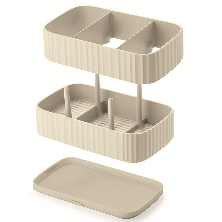 18240079 Органайзер для раковины tidy&safe, бежевый Guzzini  - Вид №4