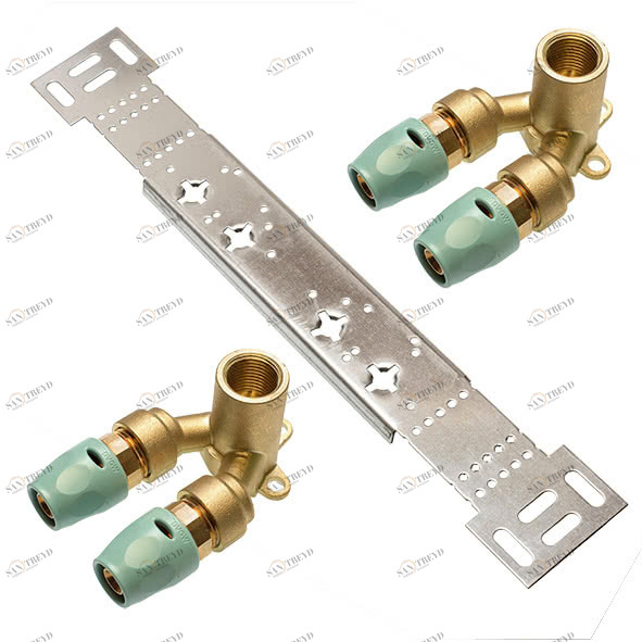 123981G161220 SANHA 23981G 3fit-Push монтажный набор 16x1/2x20 мм 