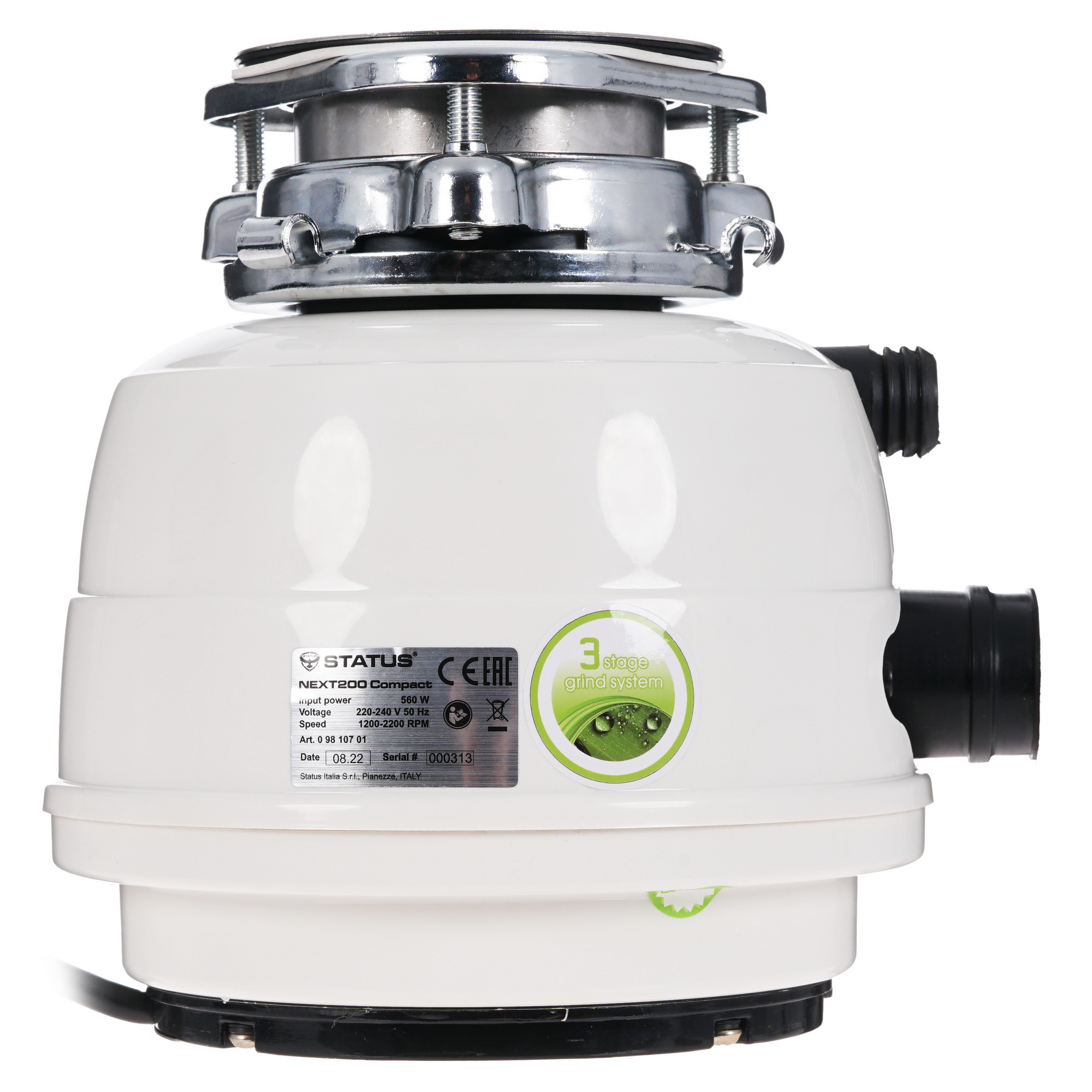 9944355 Измельчитель пищевых отходов STATUS NEXT 200 Compact STDN-0069462 - Вид №5
