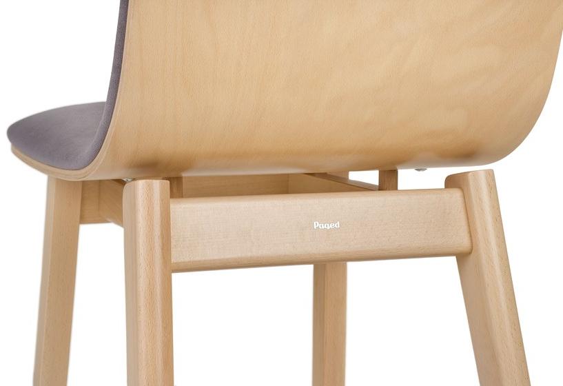 Paged Стул из мягкой ткани Dub sun-id-1403346 - Вид №2