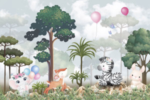 Панорамные обои для детей