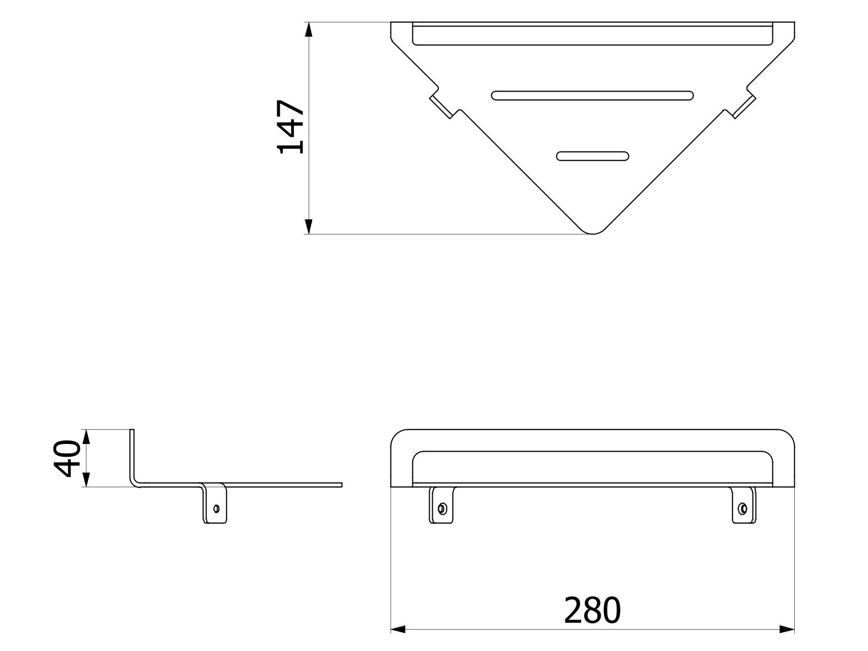 Полка для ванной IB Solferino ARCH-00093866 - Вид №14