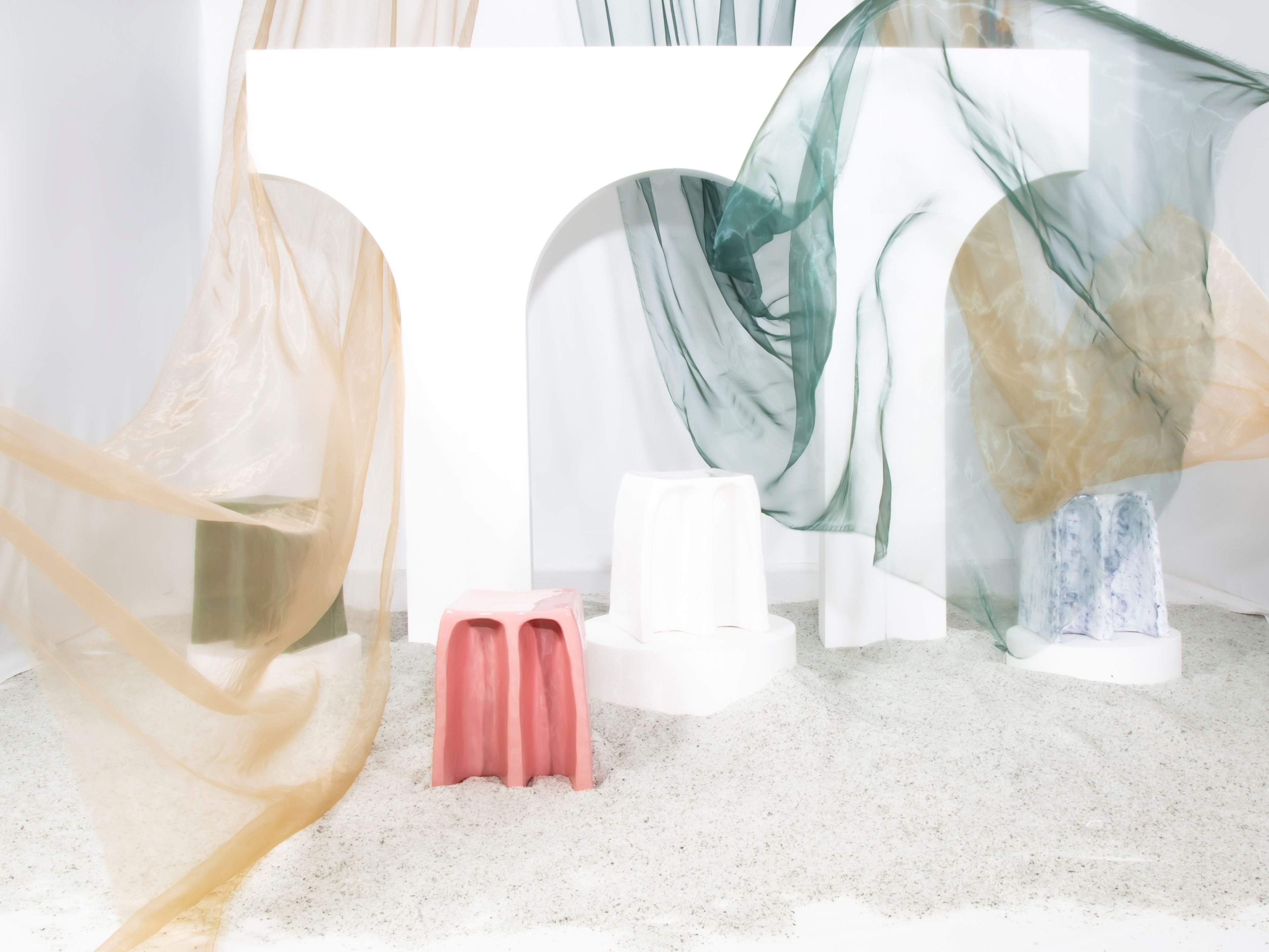 Керамический табурет / скульптура pulpo Chouchou ARCH-00125582 - Вид №5