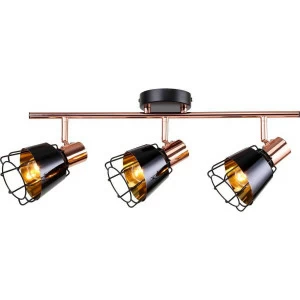 Спот потолочный на 3 лампы черный Vega 2021/03/03C STILFORT VEGA 00-3924656 Черный