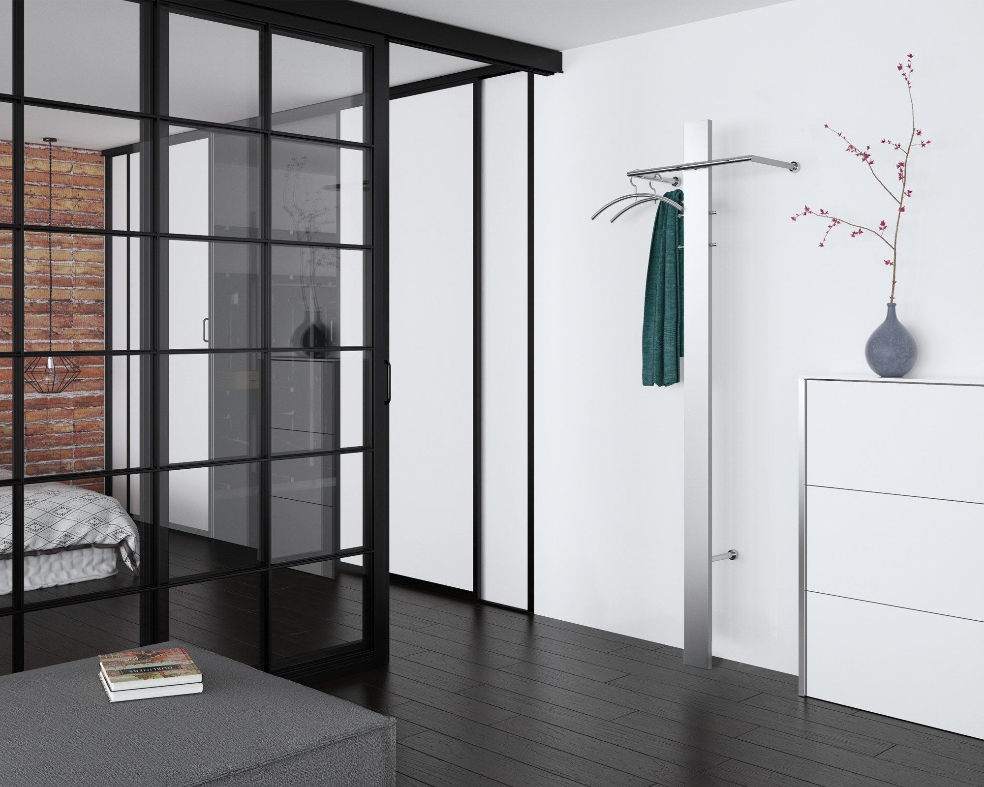 Настенная вешалка из нержавеющей стали SCHNEEWEISS interior Mister T ARCH-00055889 - Вид №3