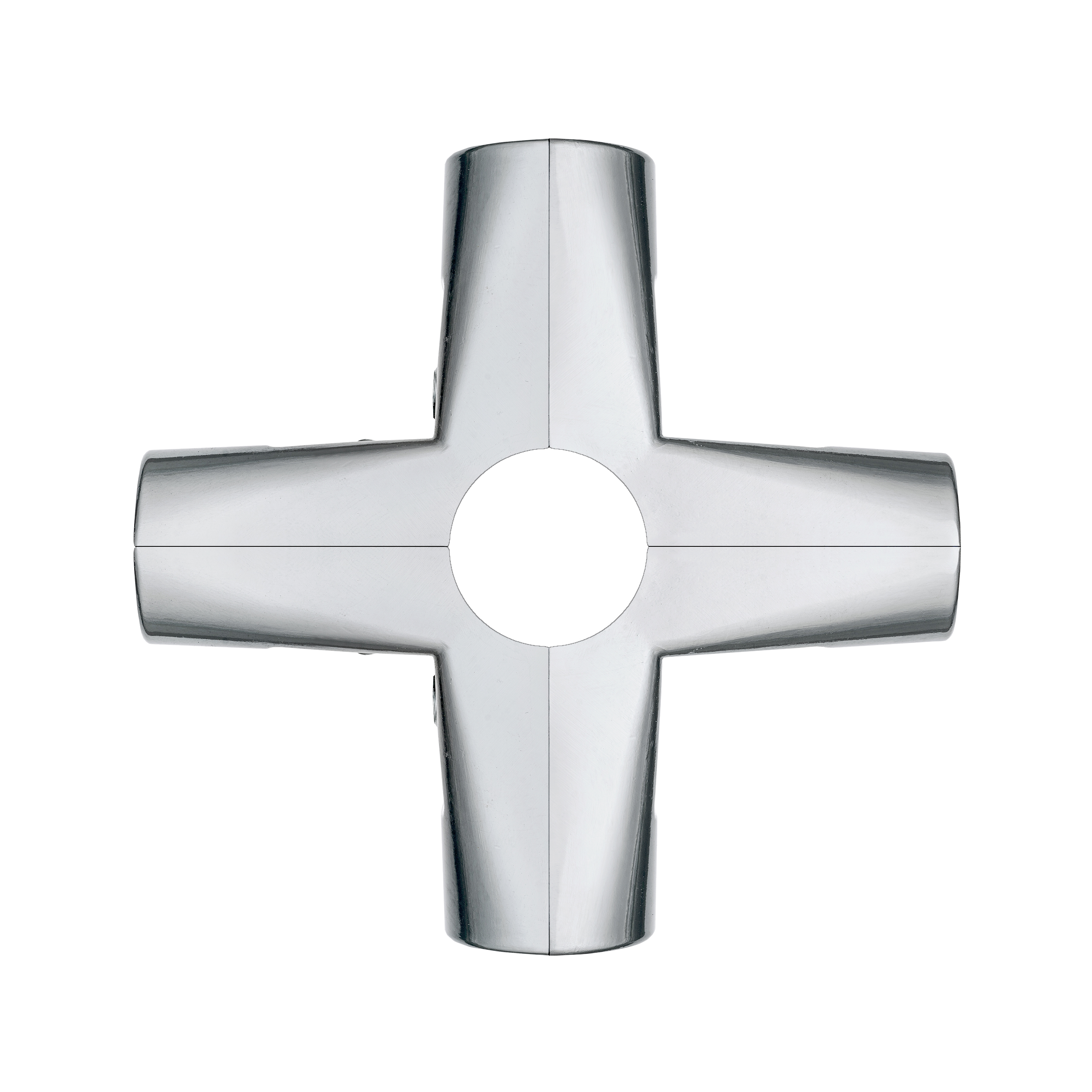 Santreyd Соединитель для пяти труб хром - надежное крепление мебельных систем 87507386 STLM-0074307 - Вид №1