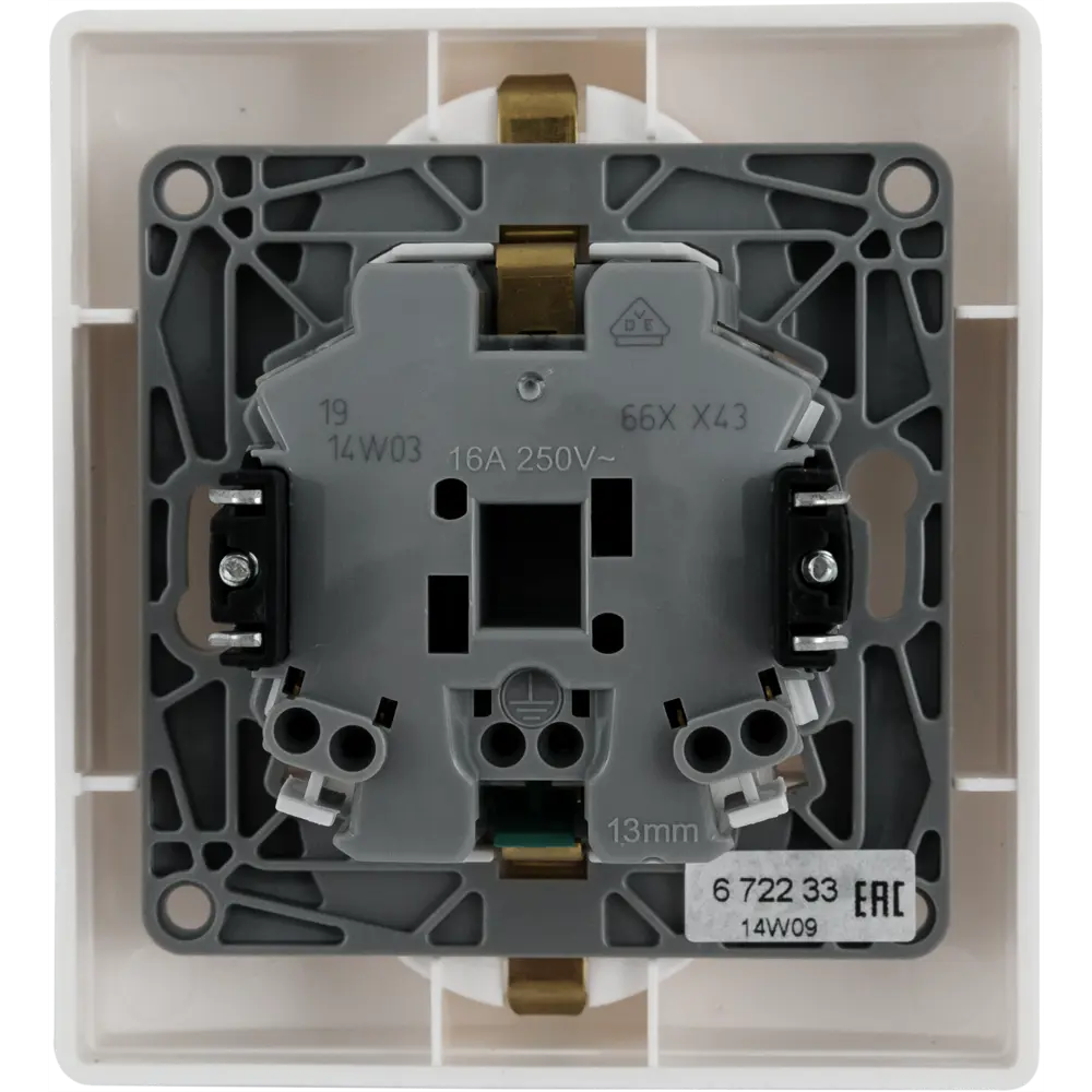 Legrand Etika — двойная розетка скрытого монтажа с заземлением 82153421 STLM-0020574 - Вид №2