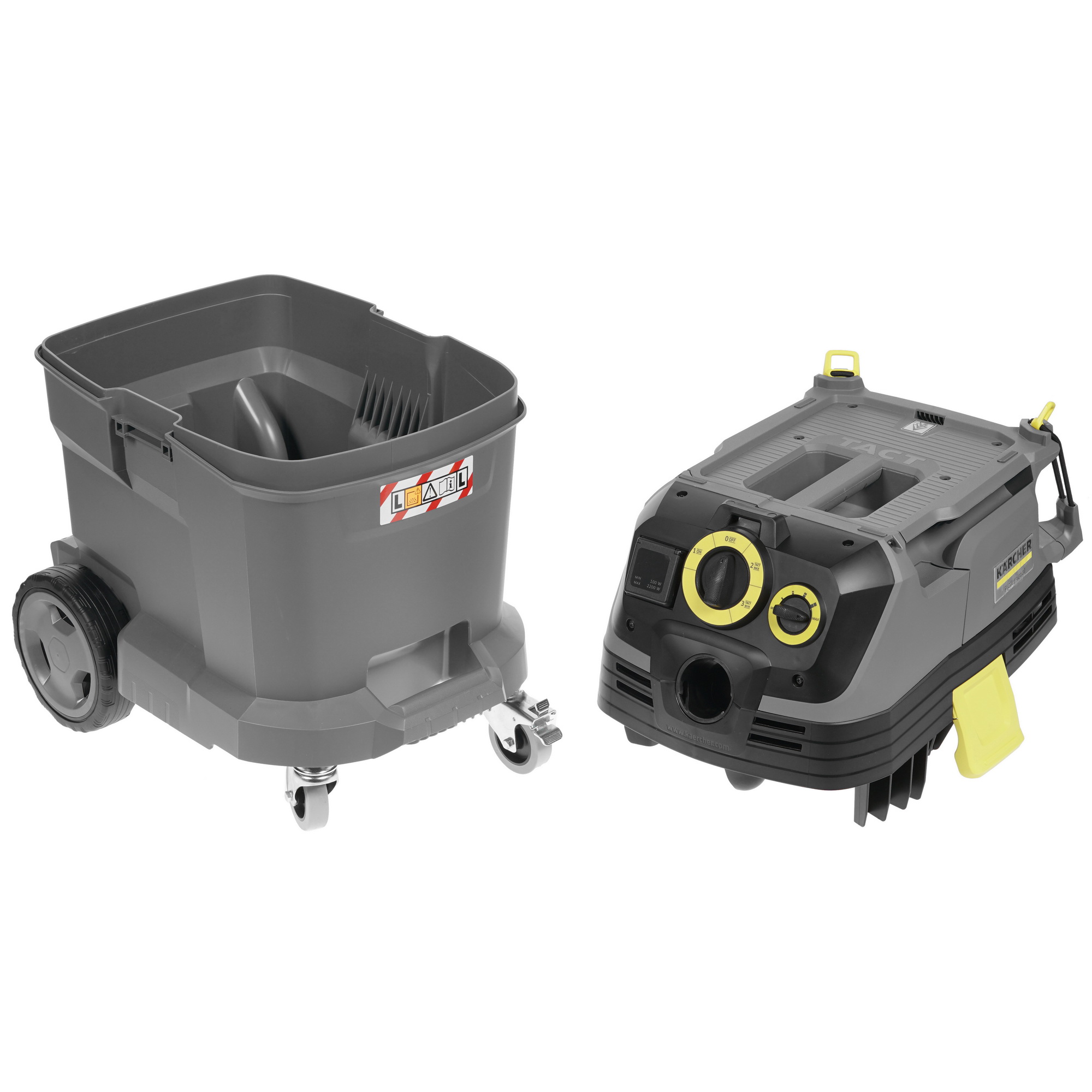 8198473 Пылесос Karcher NT 40/1 Tact Te L серый STDN-0144261 - Вид №6
