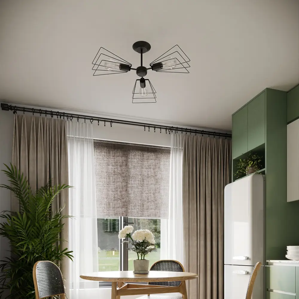 Люстра Vitaluce Ферро - индустриальный стиль для современных интерьеров 89697005 STLM-0079804 - Вид №9