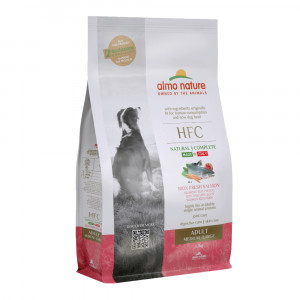 ПР0059790 Корм для собак M-L Adult для средних и крупных пород, свежий лосось сух. 1,2кг Almo Nature