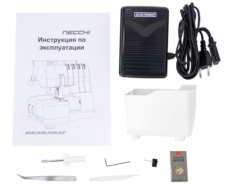 5366091 Оверлок Necchi 4537 STDN-0132964 - Вид №8