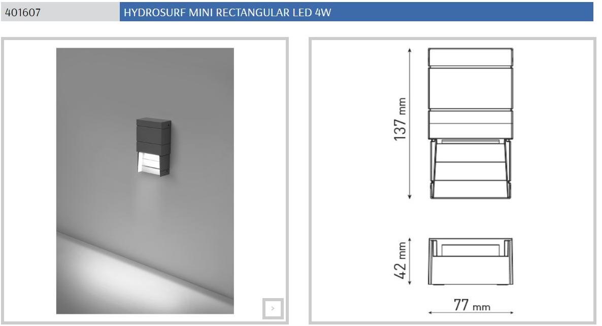 PUK Настенная светодиодная лестница из литого под давлением алюминия для улицы Hydrosurf sun-id-1509538 - Вид №15