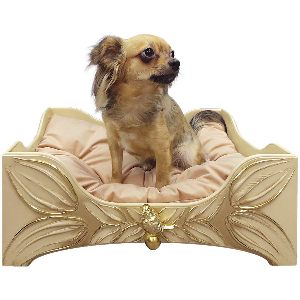 71197 Лежанка для животных Лакшери Айвори BOGACHO 4627196596047 - Вид №1