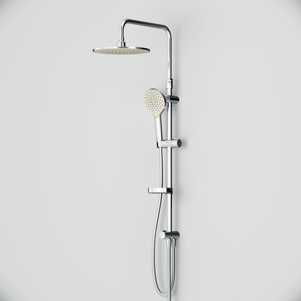 F0780064 душевая система верхний душ 250 мм ручной душ 120 мм 3 функции хром шт. AM.PM Like - Вид №6