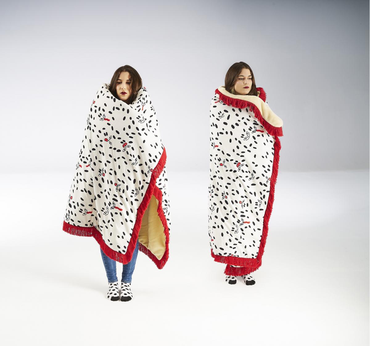 072129 Плед TÁPAME MUCHO Wild Dots 180*140 SANCAL Tapame Mucho 